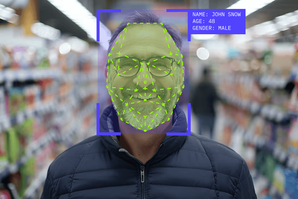 Face Detection Image - Neuronetic Vision AI Surveillance Platform